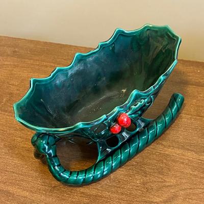 LOT 155M: Vintage Lefton Holly Berry Dishes