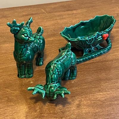 LOT 156M: Vintage Lefton Holly Berry Dishes and More