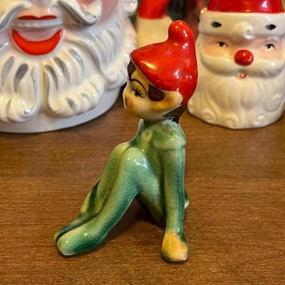 LOT 157K: Vintage Christmas Decorative Items - Napco and More