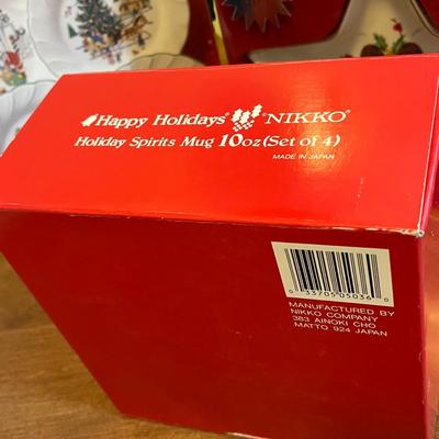 LOT 158M: Christmas Dishes and More, Lenox, Fitz & Floyd, Nikko