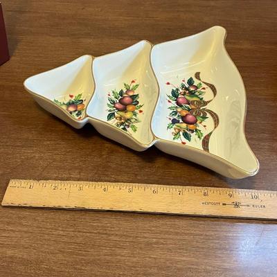 LOT 158M: Christmas Dishes and More, Lenox, Fitz & Floyd, Nikko
