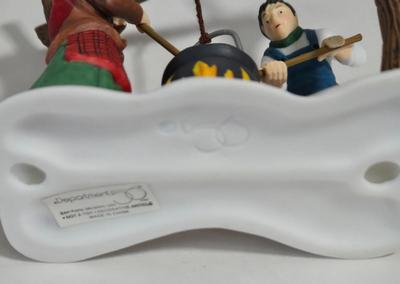 LOT 161X: Dept. 56 " Jannes Mullet Amish Farm House", "Red Covered Bridge", "Old North Church", and...