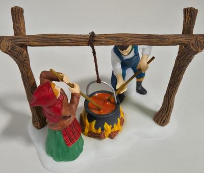 LOT 161X: Dept. 56 " Jannes Mullet Amish Farm House", "Red Covered Bridge", "Old North Church", and...