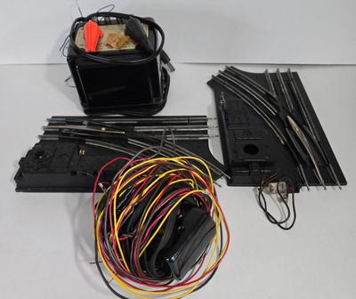 LOT 162X: Lionel Train Tracks, American Flyer Transformer, and More