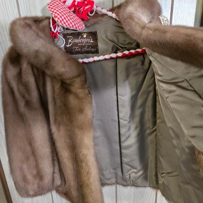 LOT 163X: Fur Stole From Bamberger's Fur Salon/ Unknown Size