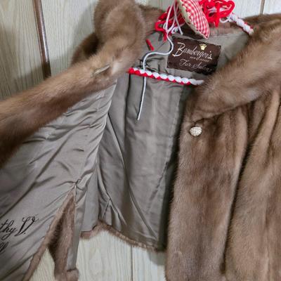 LOT 163X: Fur Stole From Bamberger's Fur Salon/ Unknown Size