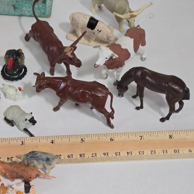 LOT 164X: Multiple Toy Accessories Including Matchbox Fire Truck, Charlies's Angels Van, Plastic Train Station, Plastic and Metal...