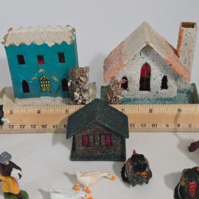 LOT 164X: Multiple Toy Accessories Including Matchbox Fire Truck, Charlies's Angels Van, Plastic Train Station, Plastic and Metal...