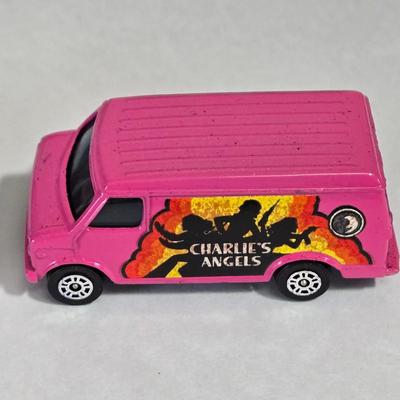LOT 164X: Multiple Toy Accessories Including Matchbox Fire Truck, Charlies's Angels Van, Plastic Train Station, Plastic and Metal...