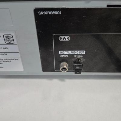 LOT 166X: Daewoo VCR/DVD Player - Model 6T811N