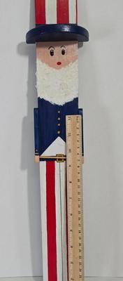 LOT 169X: "God Bless America" / Patriotic Lot Including Uncle Sam, Himself, Small Candy Dish, Pot Holders, Old Glory Drawn by...