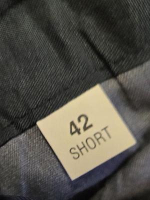 LOT 170X: Multiple Men's Suits, Sports Coats, and Naval Clothing Factory Peacoat / Some Sizes Shown, Others unknown