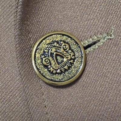 LOT 170X: Multiple Men's Suits, Sports Coats, and Naval Clothing Factory Peacoat / Some Sizes Shown, Others unknown