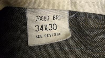 LOT 170X: Multiple Men's Suits, Sports Coats, and Naval Clothing Factory Peacoat / Some Sizes Shown, Others unknown