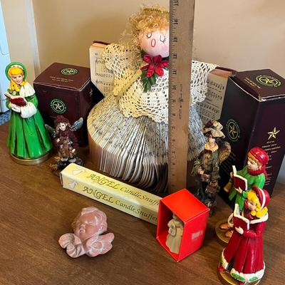 LOT 201D: Christmas Collection - Hymnal Angel, Carollers and More
