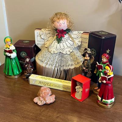 LOT 201D: Christmas Collection - Hymnal Angel, Carollers and More