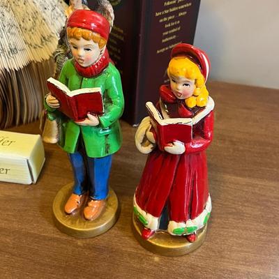 LOT 201D: Christmas Collection - Hymnal Angel, Carollers and More