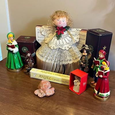 LOT 201D: Christmas Collection - Hymnal Angel, Carollers and More