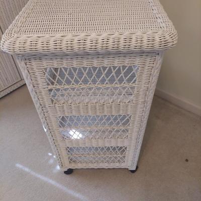 White Wicker Bedroom Furniture (GB-BBL)