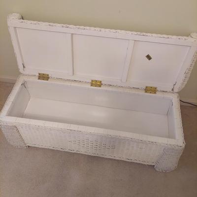 White Wicker Bedroom Furniture (GB-BBL)