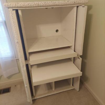 White Wicker Bedroom Furniture (GB-BBL)