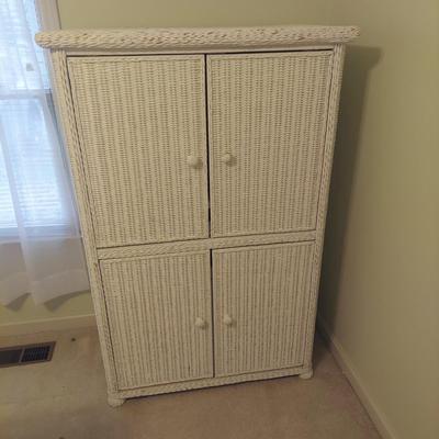 White Wicker Bedroom Furniture (GB-BBL)