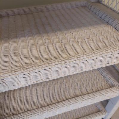 White Wicker Bedroom Furniture (GB-BBL)