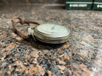 Westclox Bulls Eye Pocket Watch with Embellished Case