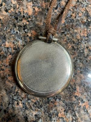 Westclox Bulls Eye Pocket Watch with Embellished Case