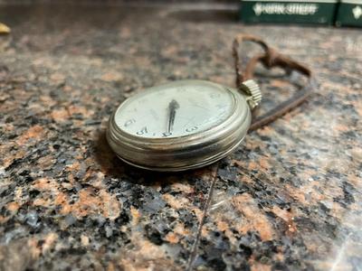 Westclox Bulls Eye Pocket Watch with Embellished Case