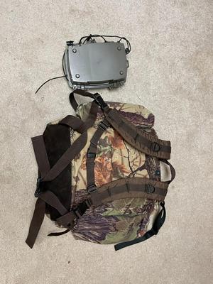 Camo Backpack and Trail Camera Bundle