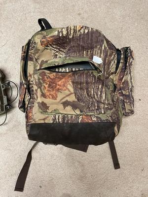 Camo Backpack and Trail Camera Bundle