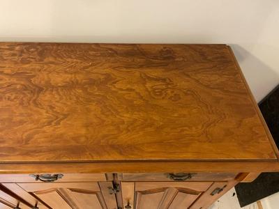 Wooden Sideboard Cabinet With Drawers and Doors