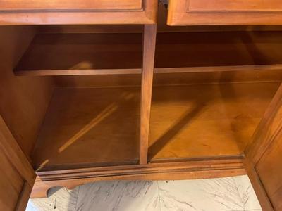 Wooden Sideboard Cabinet With Drawers and Doors