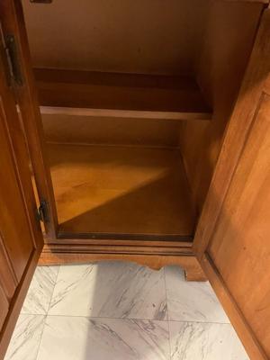 Wooden Sideboard Cabinet With Drawers and Doors