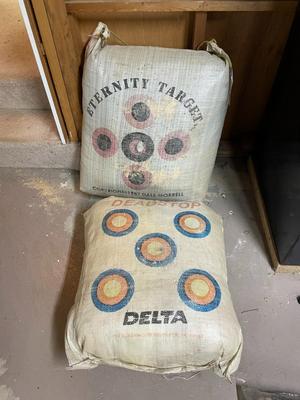 Two Archery Target Bags by Delta and Eternity Target
