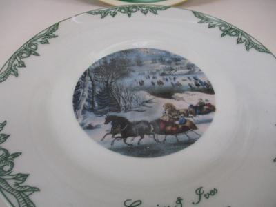 Currier & Ives Seasonal Plates