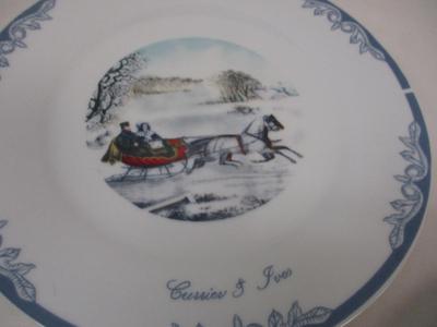 Currier & Ives Seasonal Plates