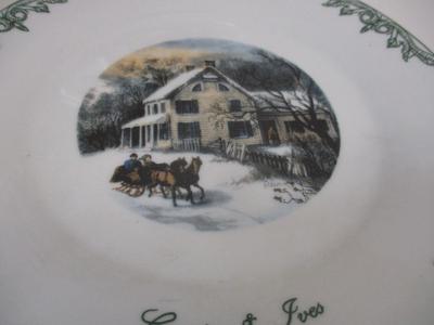 Currier & Ives Seasonal Plates