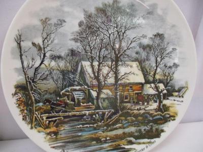 Currier & Ives Seasonal Plates