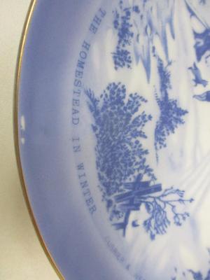 Currier & Ives Seasonal Plates