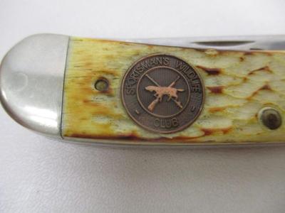 Sportsman's Wildlife Club Case XX Pocket Knife Pike & Vintage Case Pocket Knife