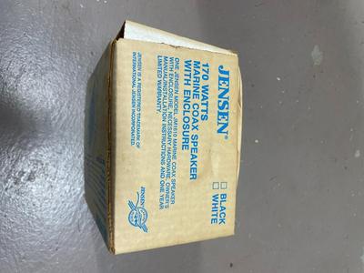 Jensen 170 Watt Marine Coax Speaker with Enclosure