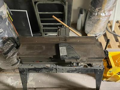 Heavy-Duty Wood Jointer with Stand