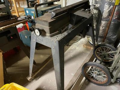 Heavy-Duty Wood Jointer with Stand