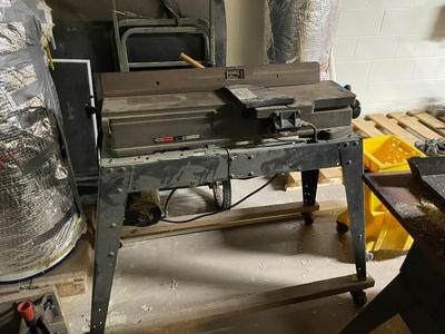 Heavy-Duty Wood Jointer with Stand