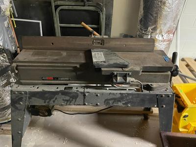 Heavy-Duty Wood Jointer with Stand