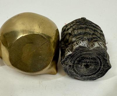 Vintage Owl Collection - ceramic, brass, resin, misc.