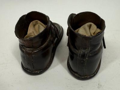 Vintage Bronze Copper Type Baby Boot Shoe Unmounted dipped booties