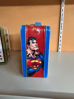 GI JOE AND SUPERMAN LUNCH PAILS
